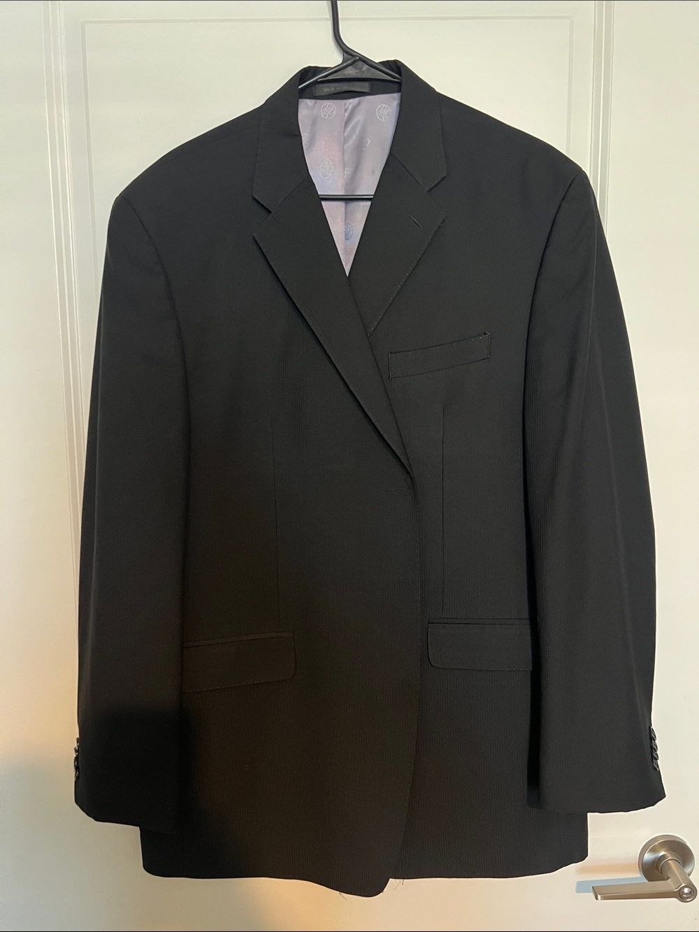 Sean John Black Men's Suit Blazer - Single-Breasted Tailored Jacket
